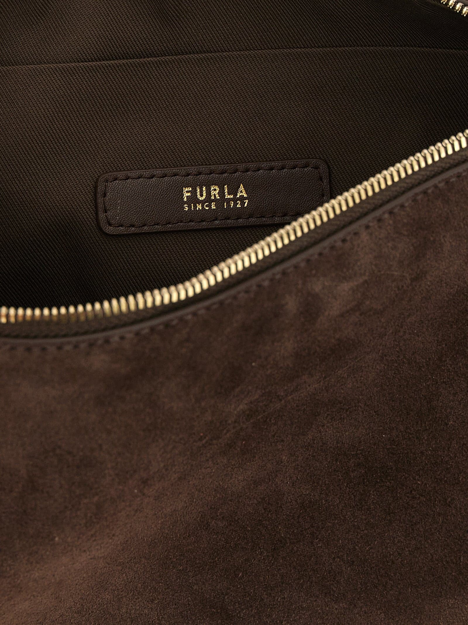 Furla Brown Calfskin Shoulder Bag - 4