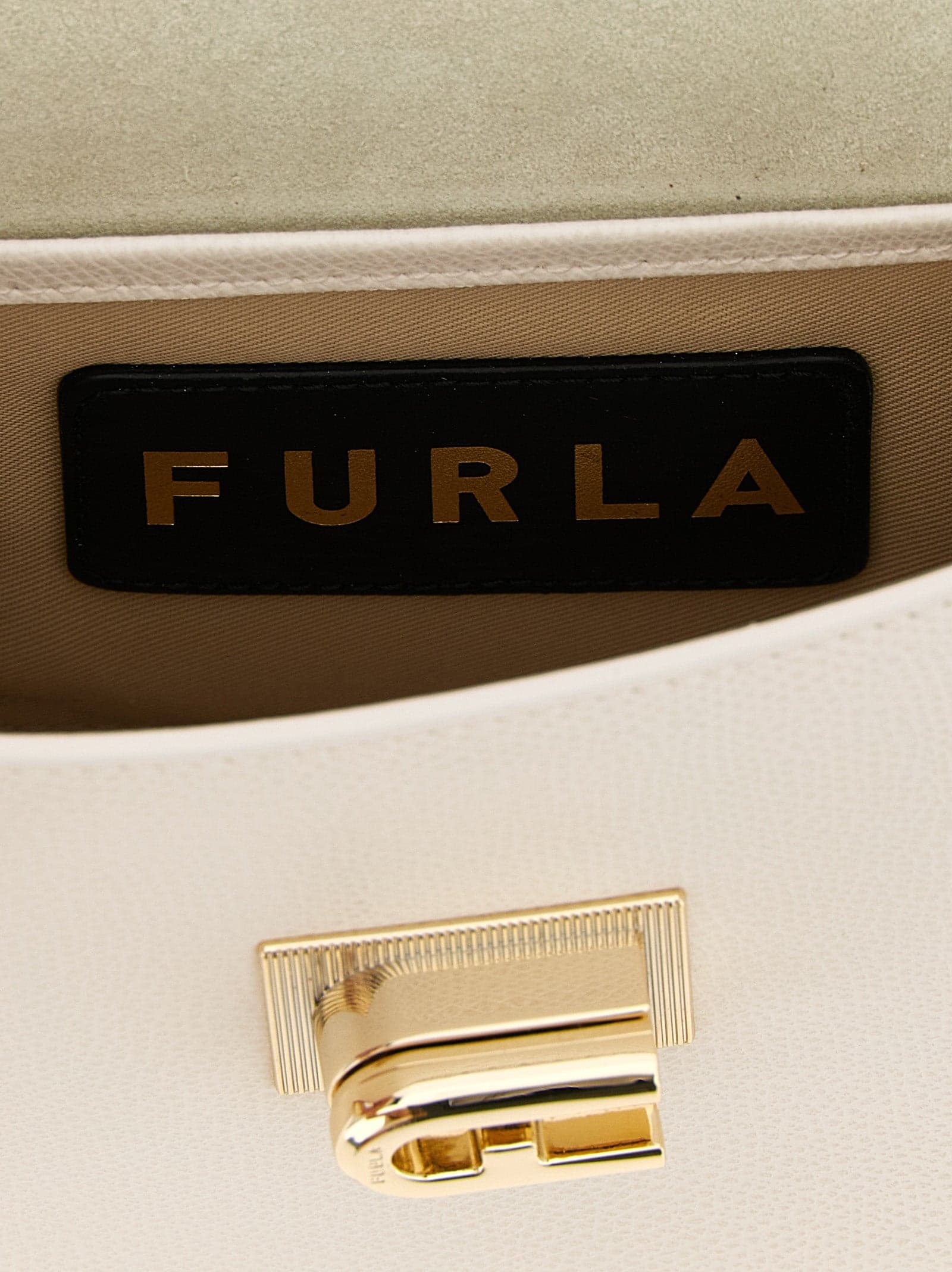 Furla White Calfskin Crossbody Bag - 4