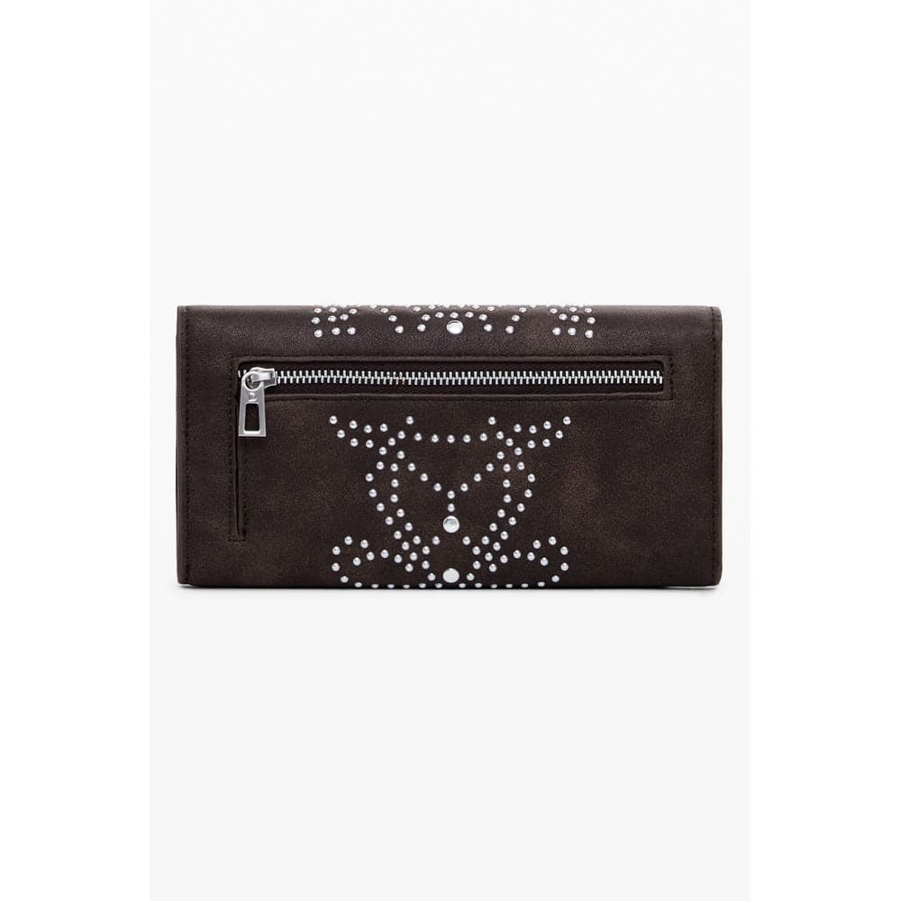 Desigual Marrone Poliuretano Women Wallet - 3