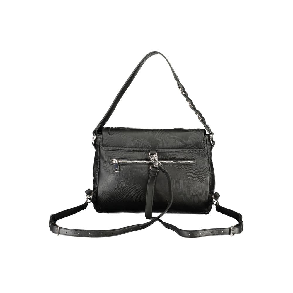 Desigual Black Polyurethane Women Backpack - 2
