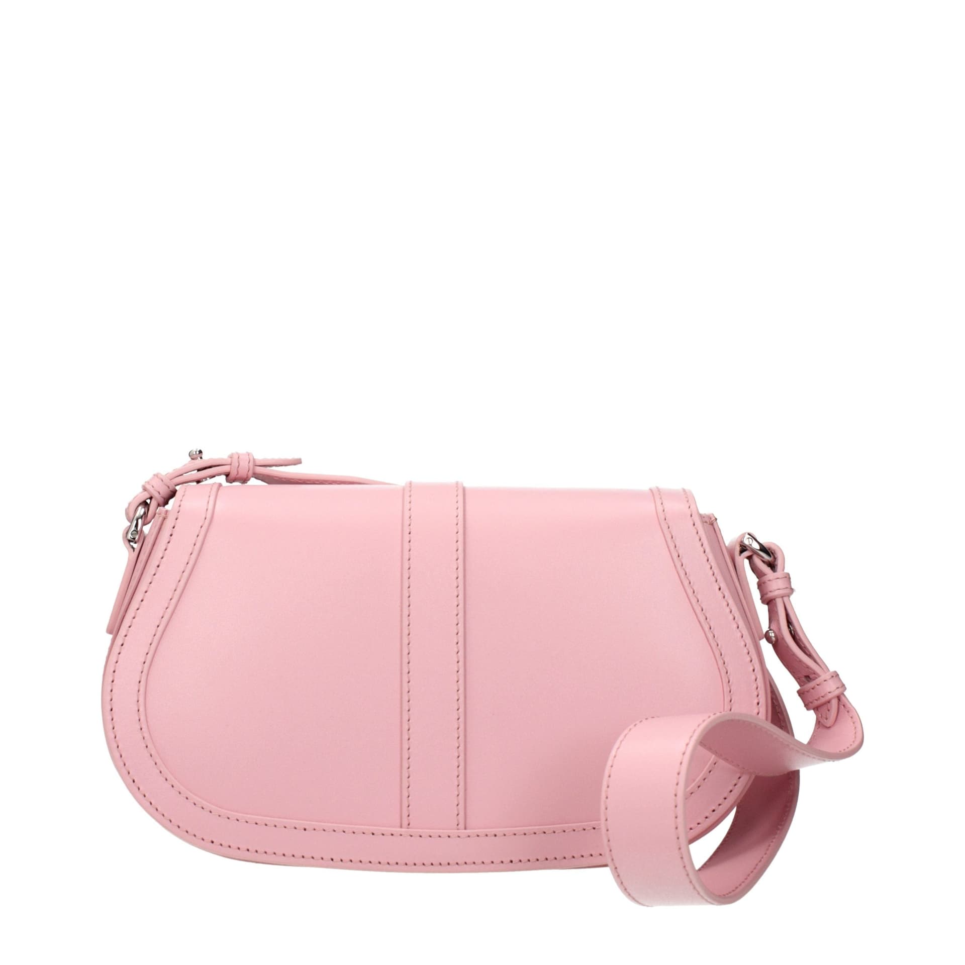 Versace Pink Leather Shoulder Bag - 4