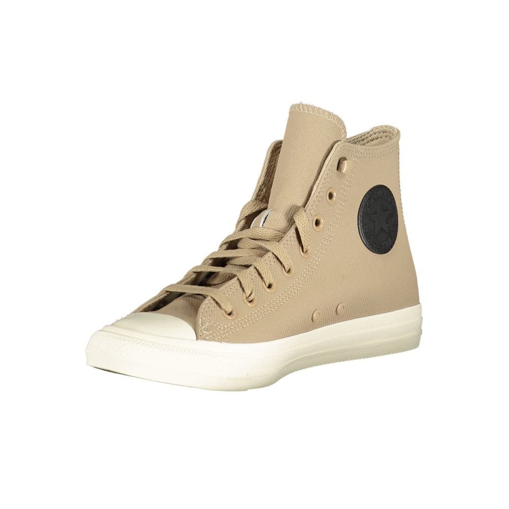 Converse Beige Leather Unisex Sneaker - 3