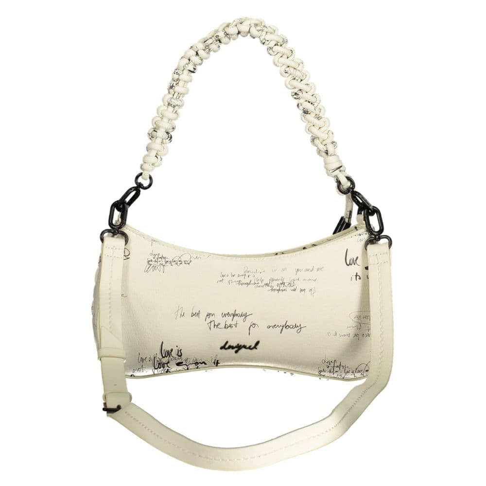 Desigual Bianco Poliuretano Women Handbag - 2
