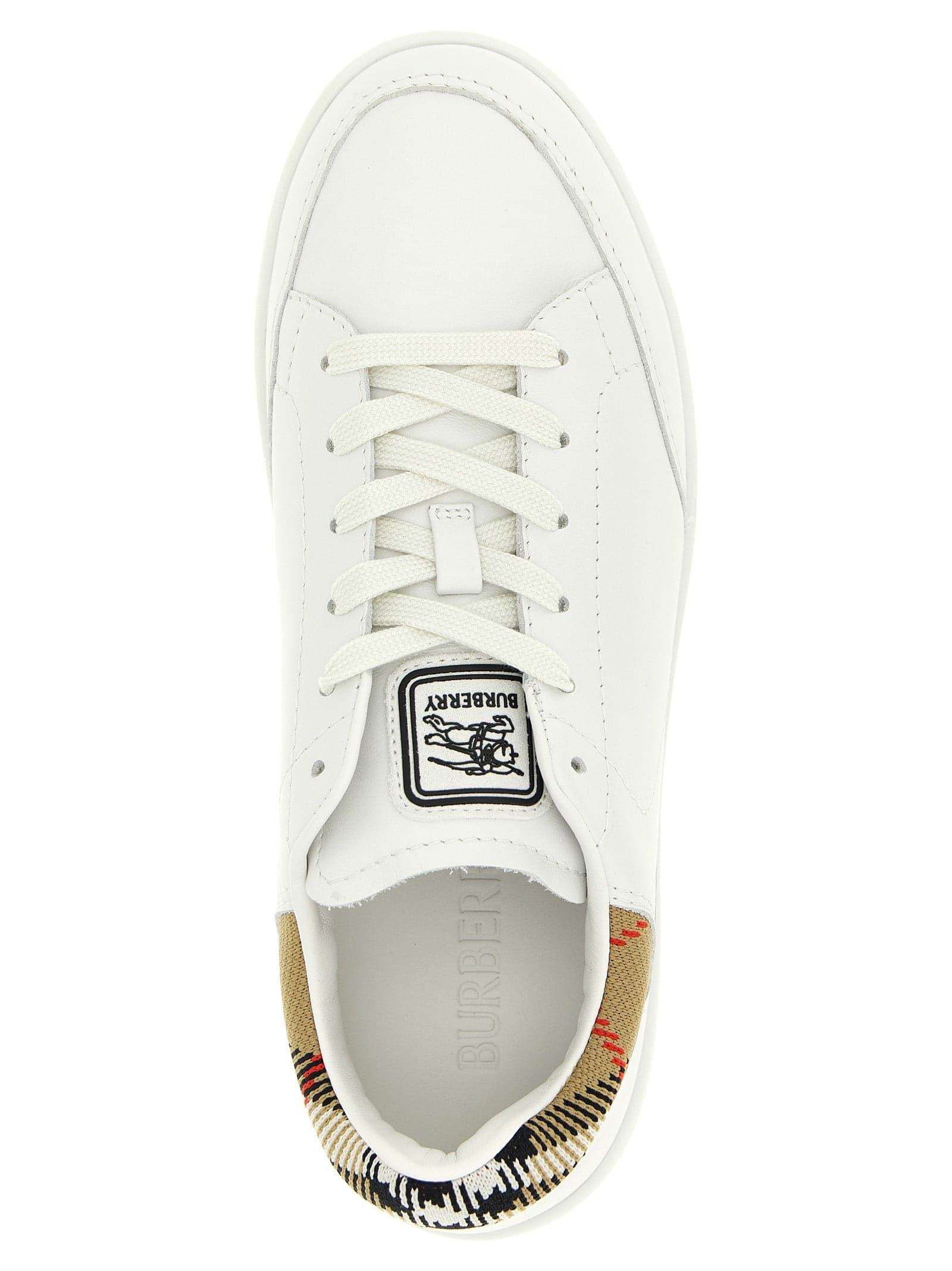 Burberry Multicolor Cowhide Low Top Sneakers - 4