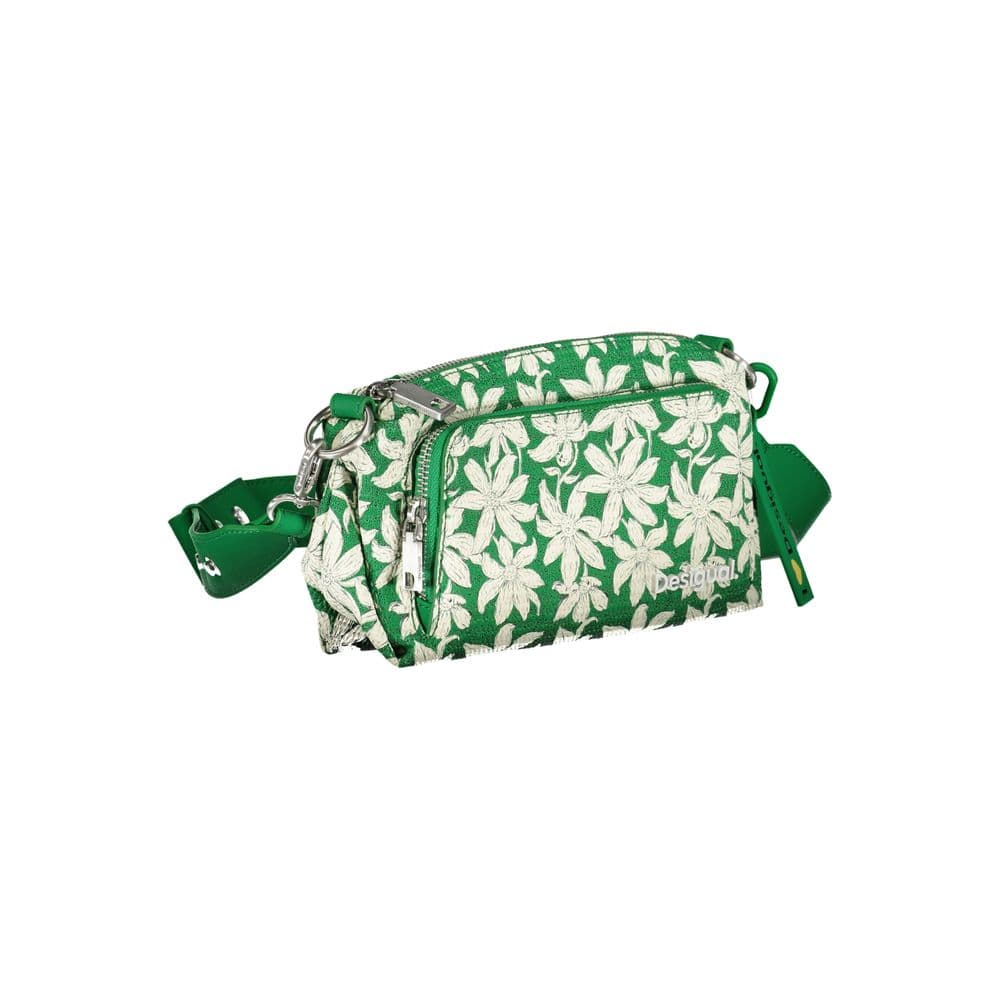 Desigual Verde Polyurethane Woman Shoulder Bag - 3