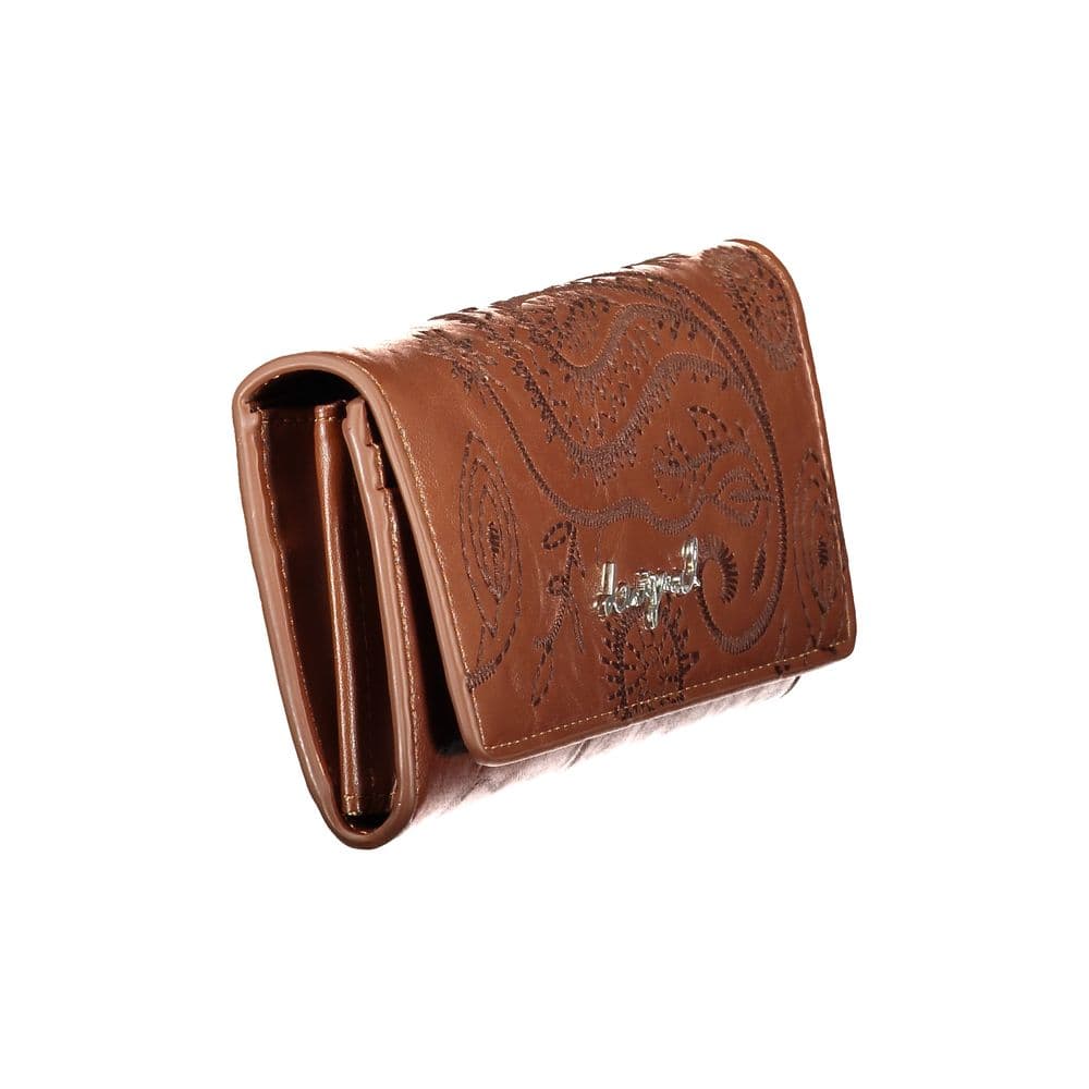 Desigual Brown Polyurethane Women's Wallet - 3