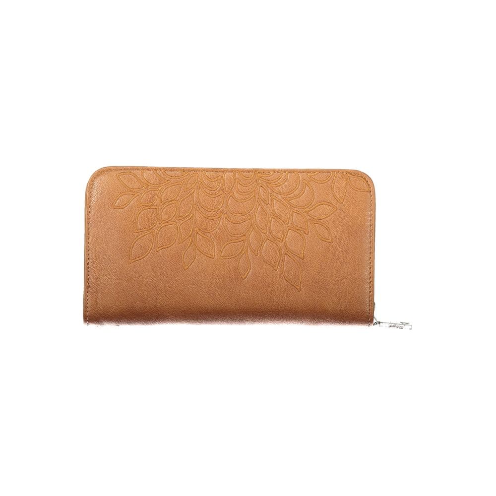 Desigual Marrone Polyurethane Women Wallet - 2
