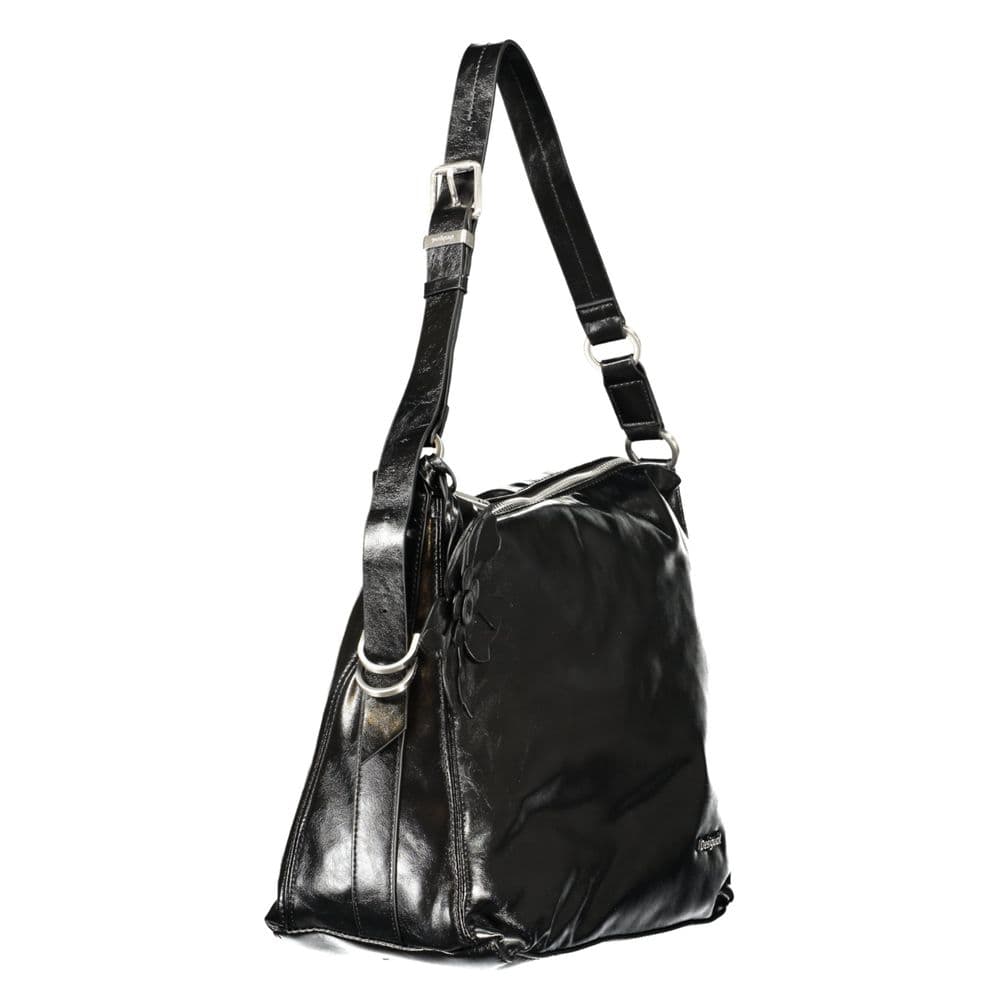Desigual Black Polyurethane Women's Bag - 3