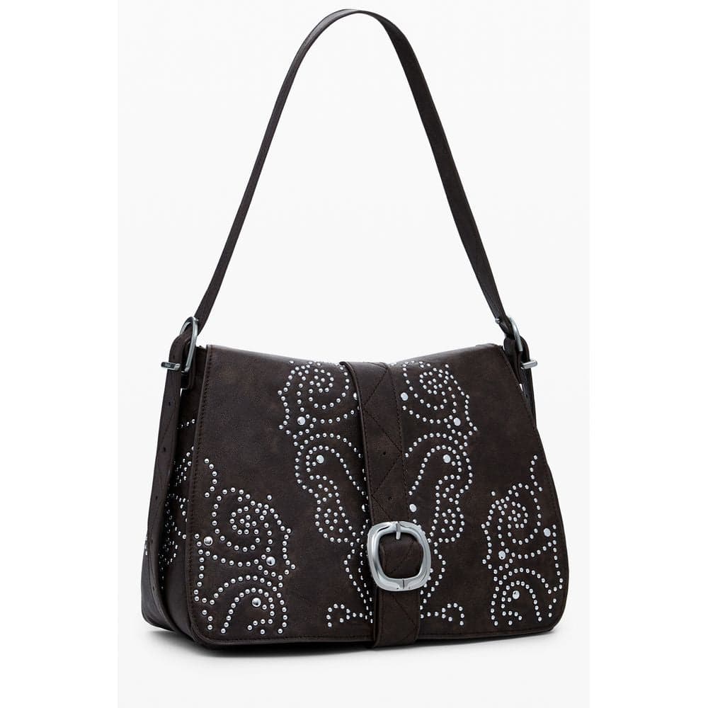 Desigual Marrone Poliuretano Women Handbag - 2