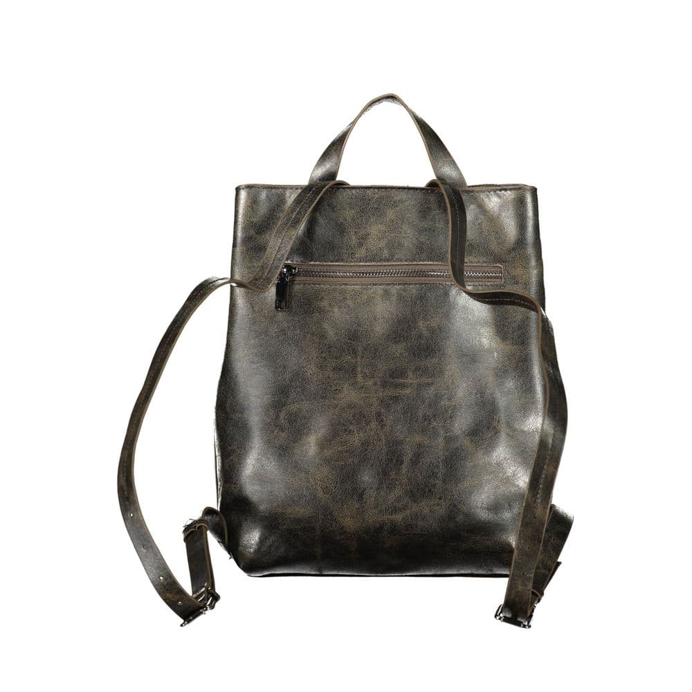 Desigual Brown Polyurethane Women Backpack - 2
