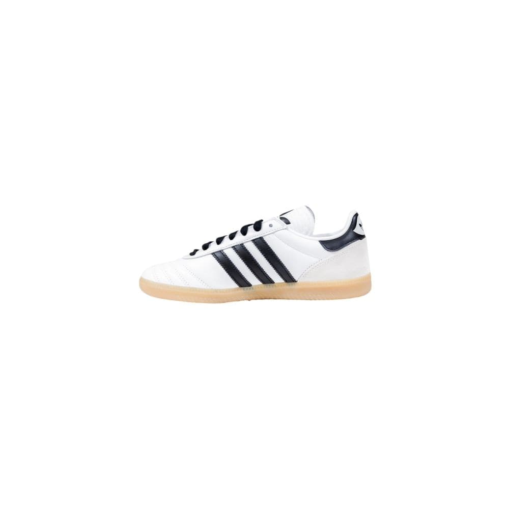 Adidas Originals Black And White Artificial Leather Athletic Sneakers - 3