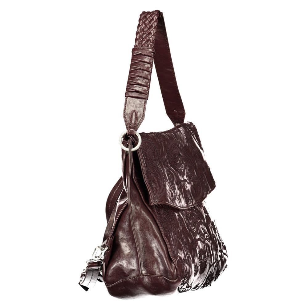 Desigual Brown Polyurethane Women Bag - 3
