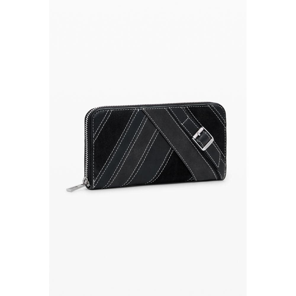 Desigual Nero Poliuretano Women Wallet - 2