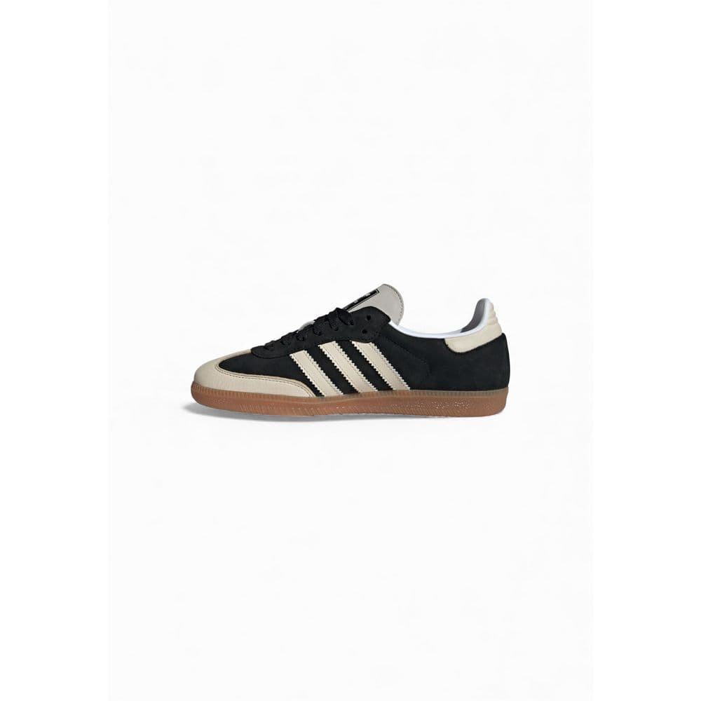 Adidas Originals Black Leather Low Top Sneakers - 2