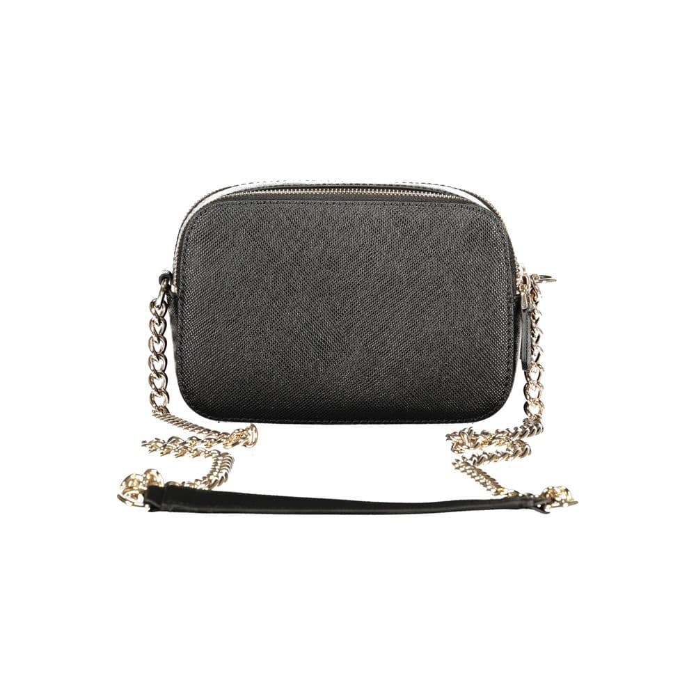 Guess Jeans Black Polyurethane Women's Handbag - 2