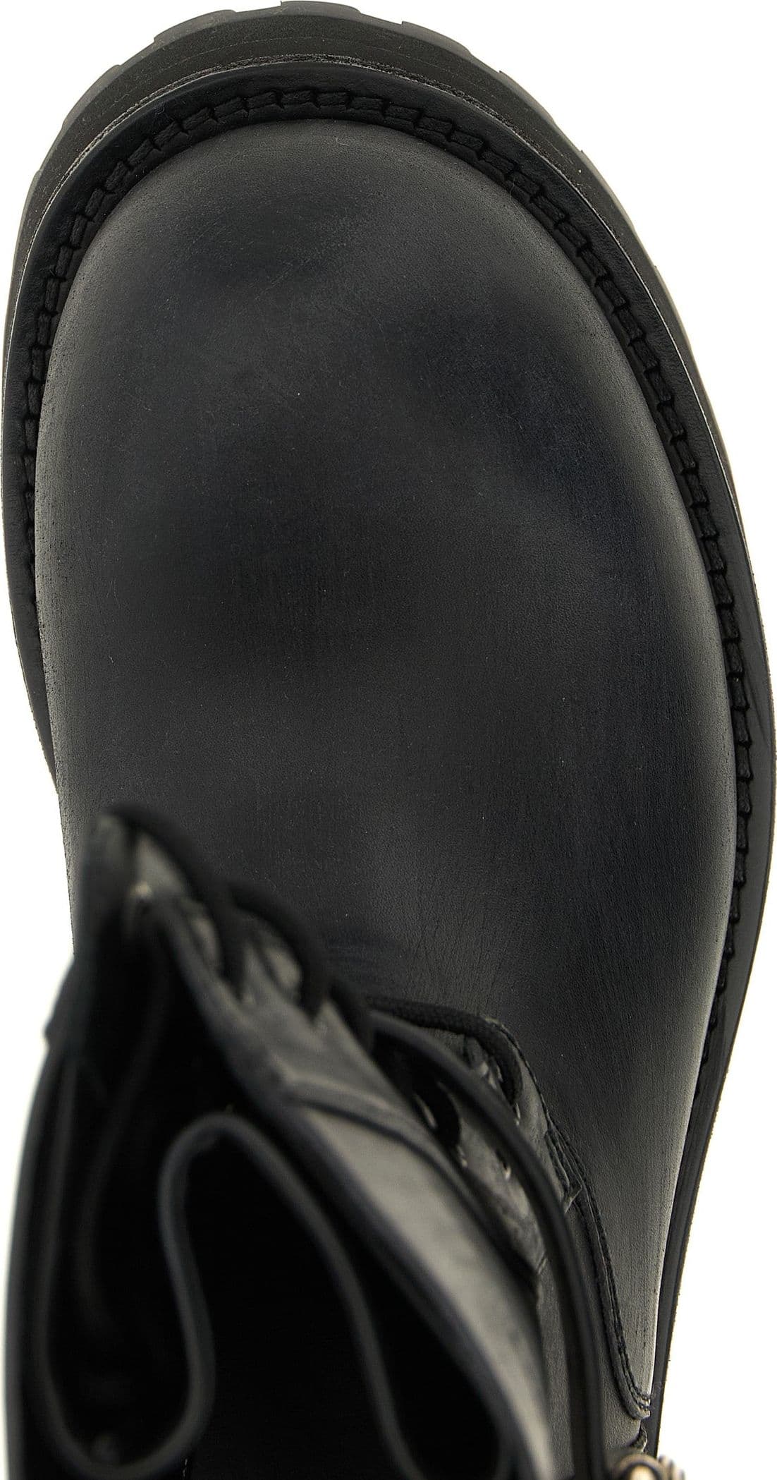 Balenciaga Black Calfskin Ankle Boots - 4