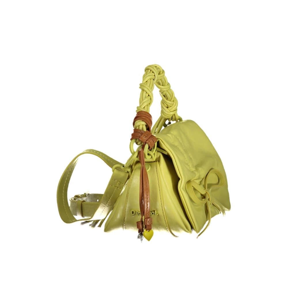 Desigual Giallo Polyurethane Women's Handbag - 3