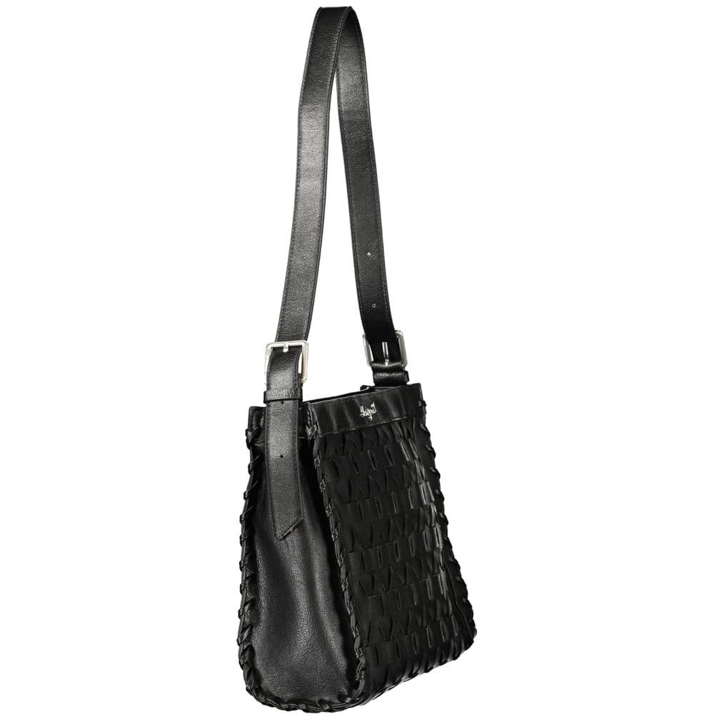 Desigual Black Polyurethane Women's Handbag - 3
