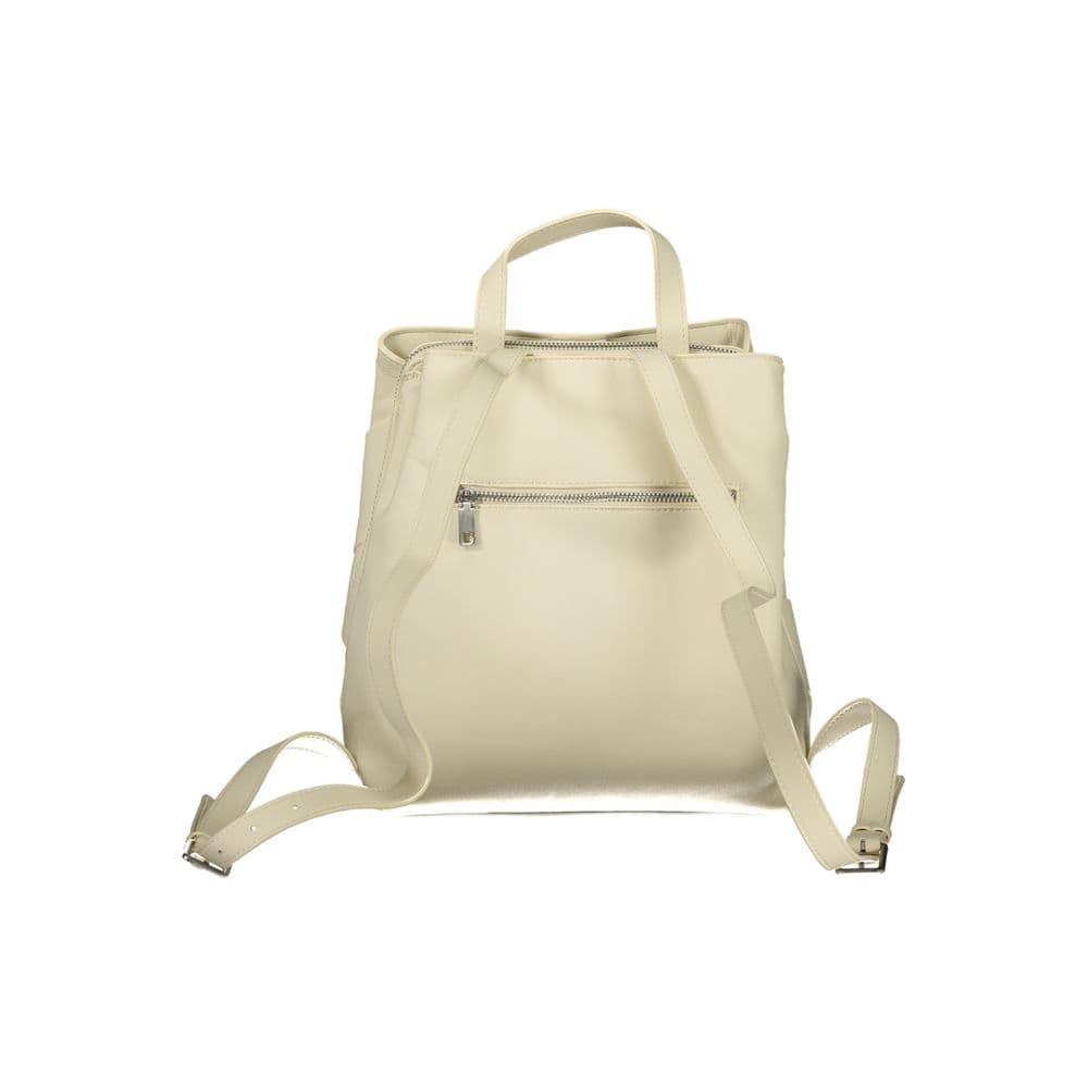 Desigual Bianco Poliuretano Female Mini Backpack - 2