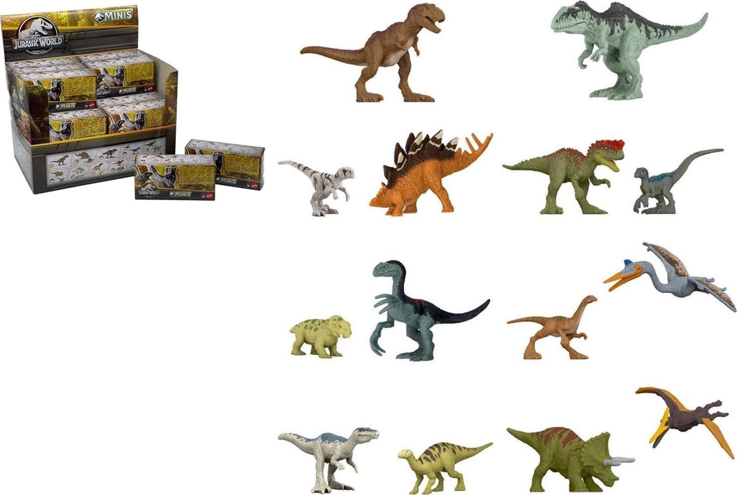 Jurassic World 3 Mini Dino assortiti - 2