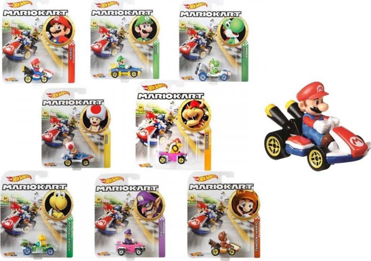 Hot Wheels Veicoli Mario Kart