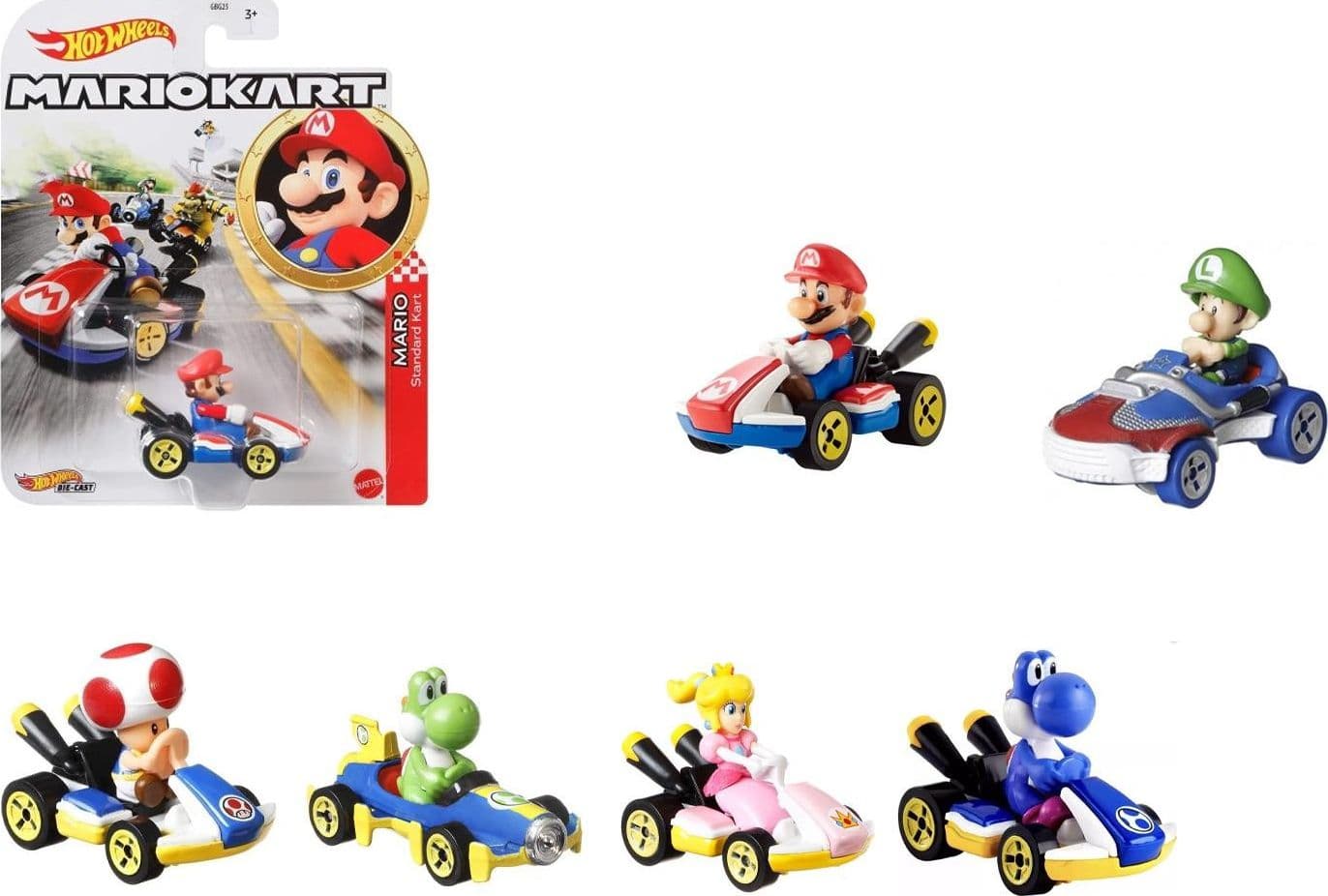 Hot Wheels Veicoli Mario Kart - 2