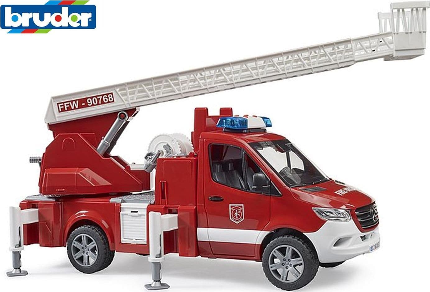 Camion MB Sprinter Vigili del fuoco con pompa a scala girevole - 3