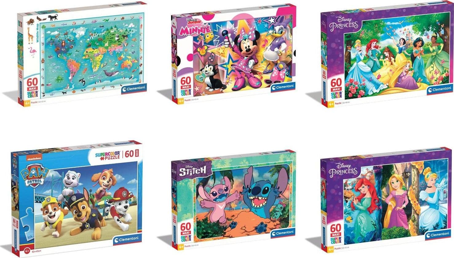Puzzle 60pz Maxi assortiti - 2