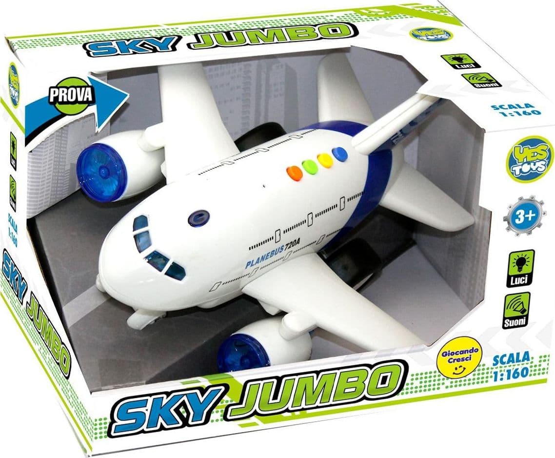 Aereo Jumbo luci e suoni - 2