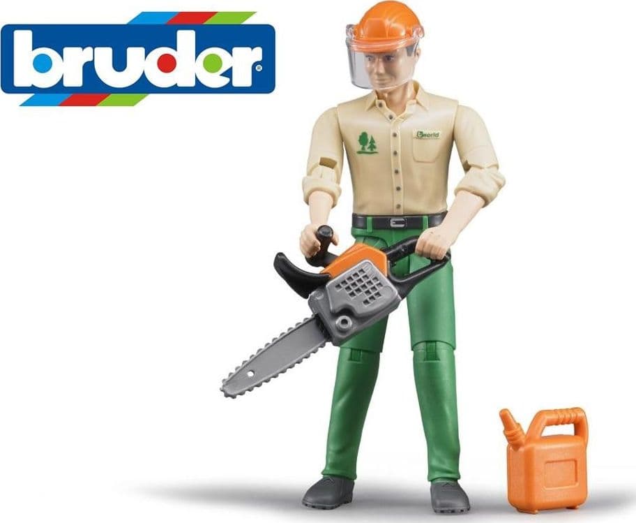 Omino forestale con accessori Bruder - 2