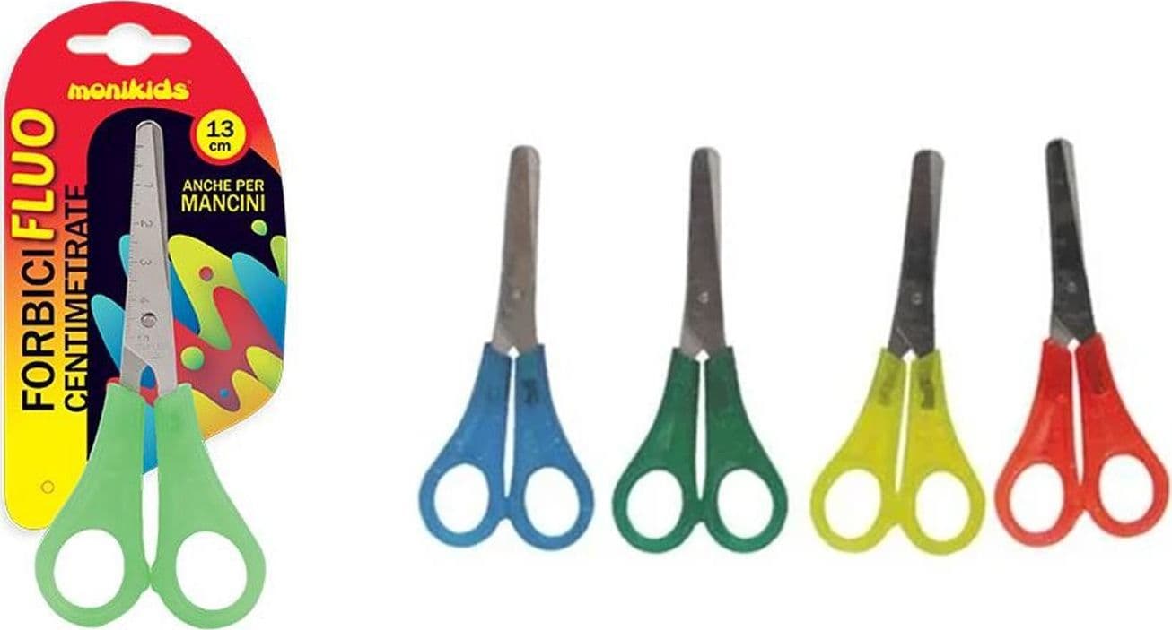 Forbice centimetrata nik 13cm fluo