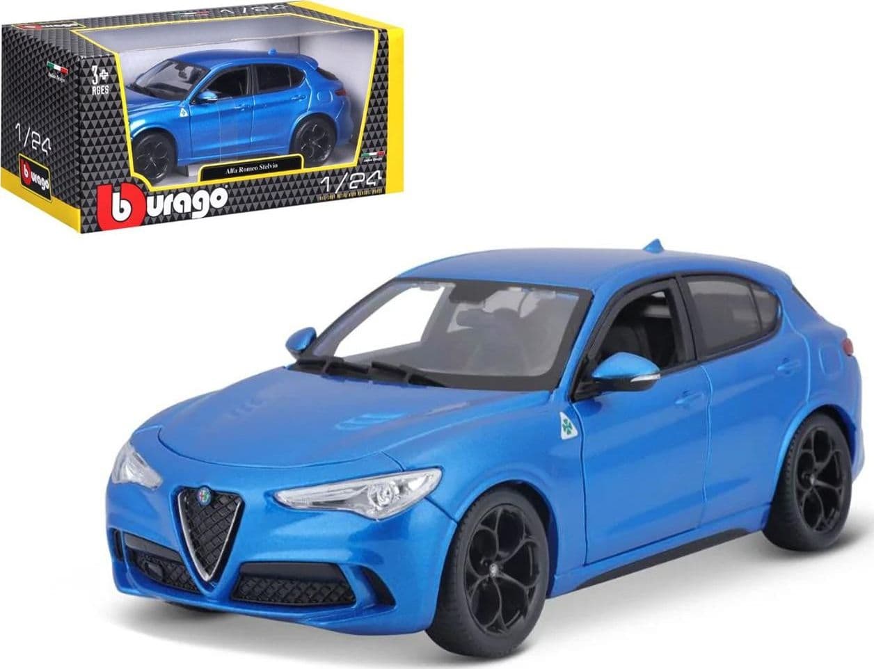 Alfa Romeo Stelvio 1:24 Bburago - 2
