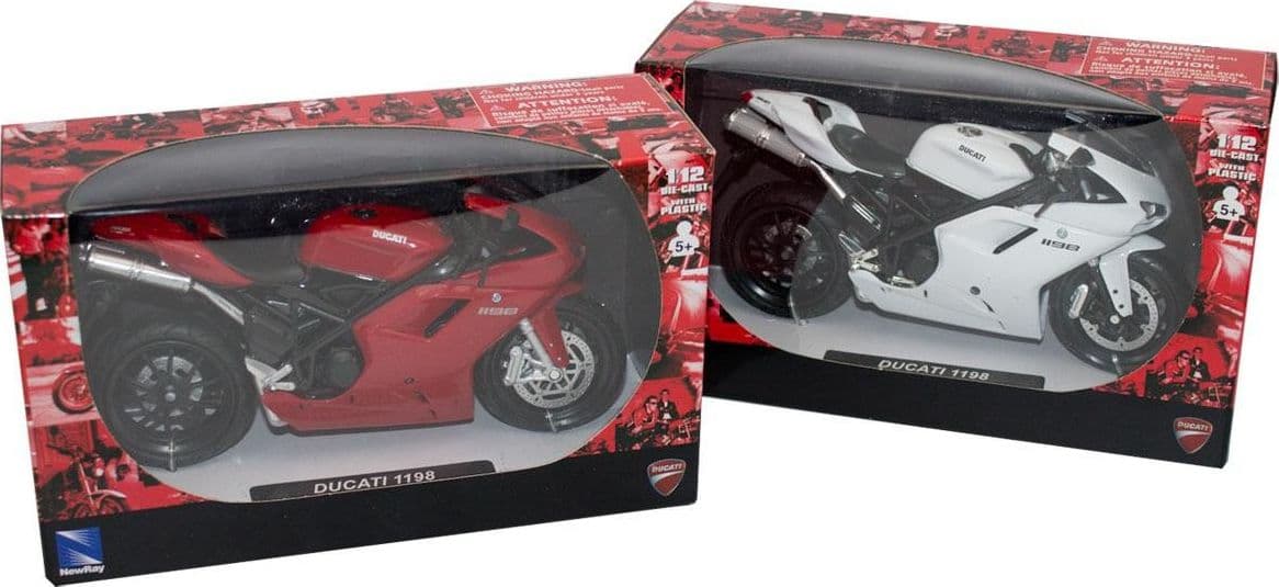 Moto Ducati 1198 scala 1:12