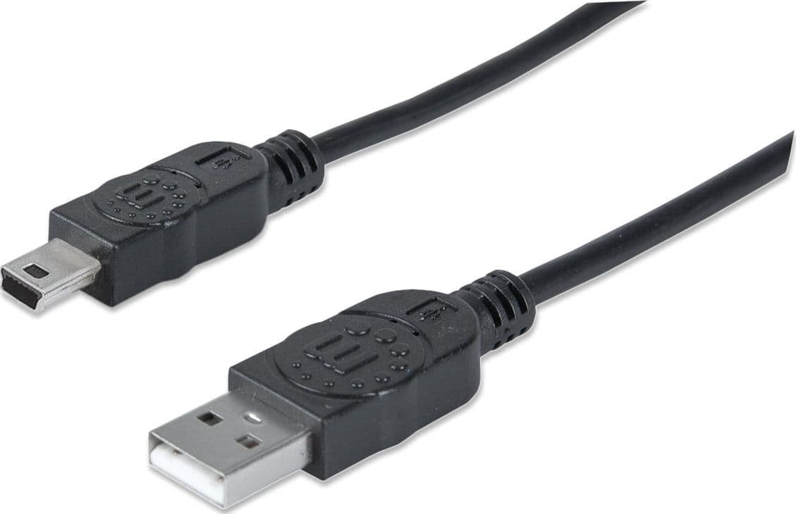 Cavo USB 2.0 A maschio/mini B 5 pin maschio 1,8 m Nero - 2
