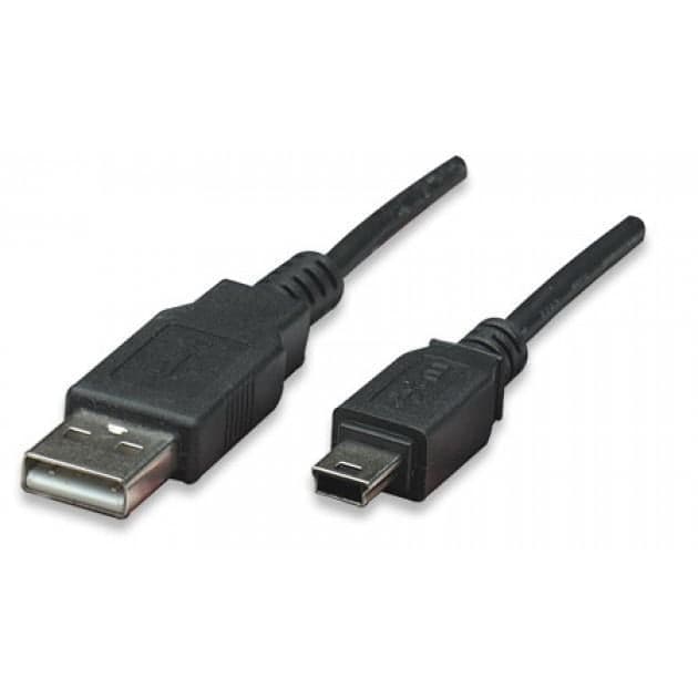 Cavo USB 2.0 A maschio/mini B 5 pin maschio 1,8 m Nero - 16