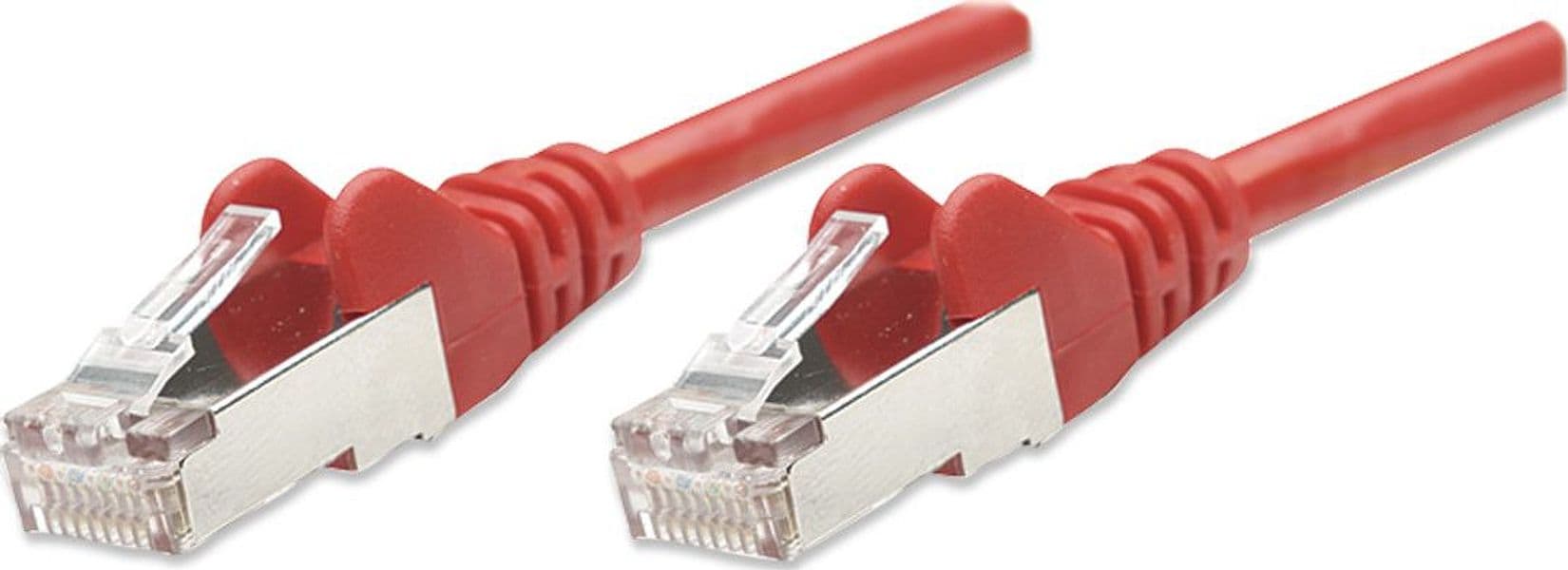 Cavo di rete Patch in Rame Schermato Cat. 5e Rosso F/UTP 1 m - 7