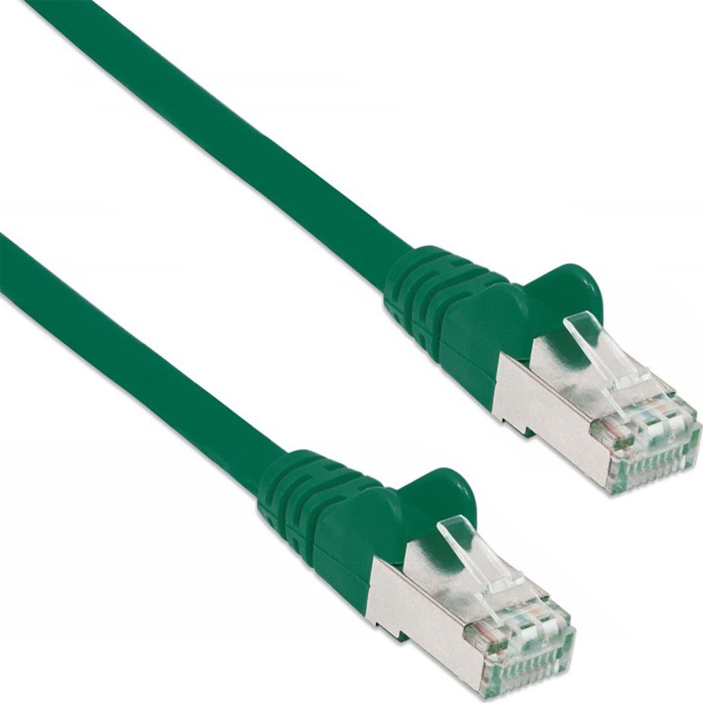 Cavo di rete Patch in Rame Schermato Cat. 5e Verde F/UTP 30 m - 5