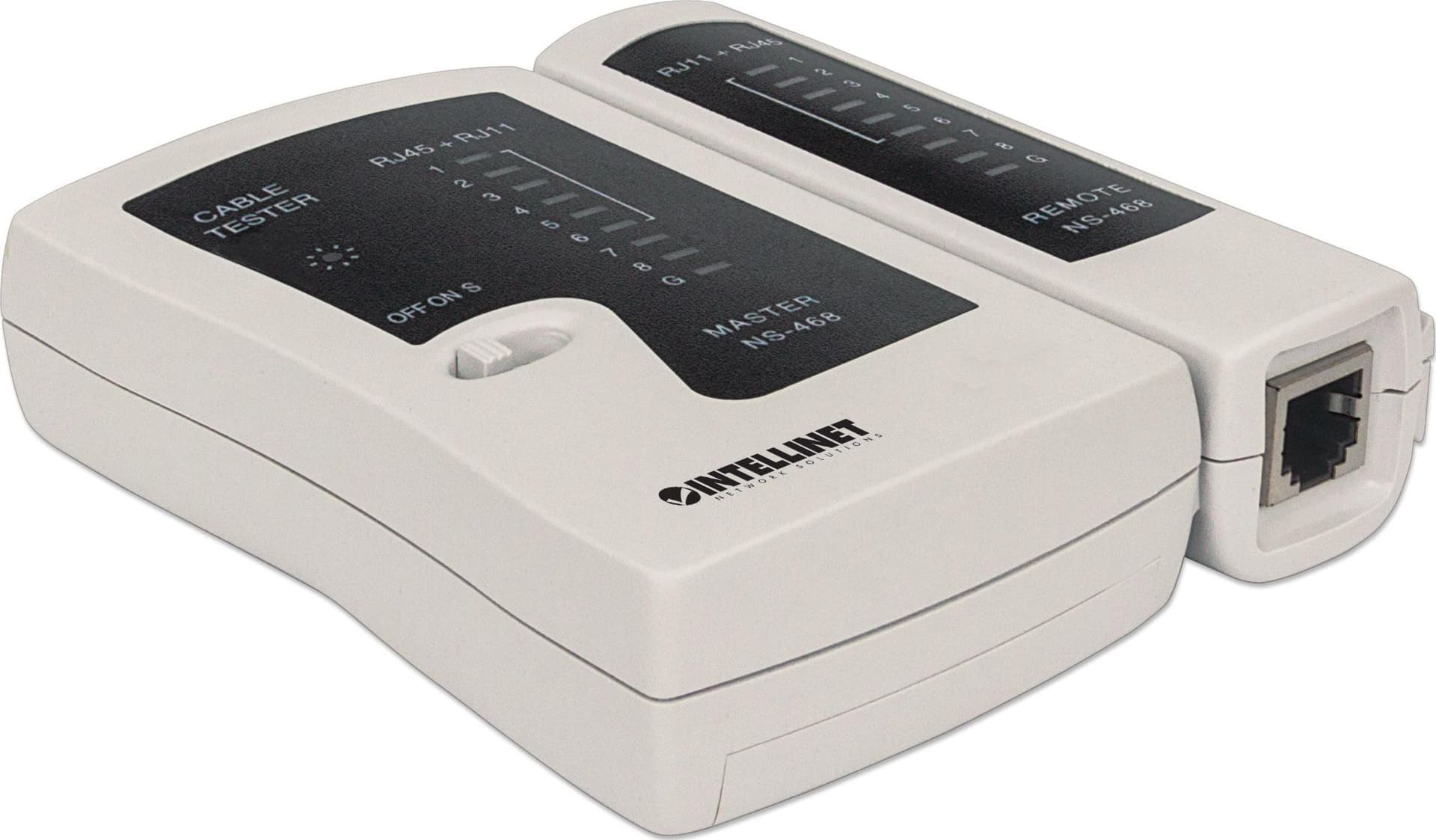 Tester di Rete per Cavi RJ11/12 & RJ45 - 3