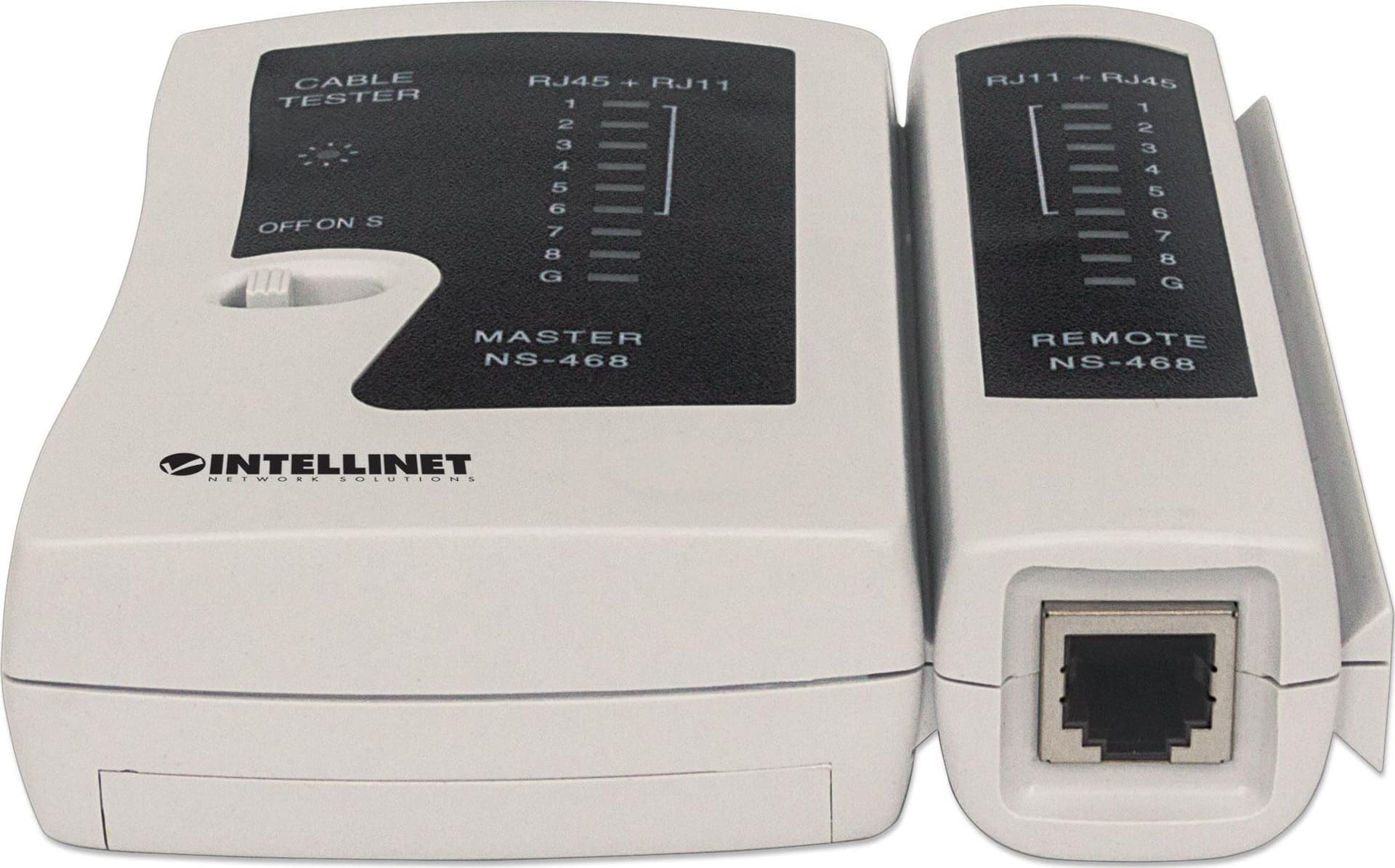 Tester di Rete per Cavi RJ11/12 & RJ45 - 6