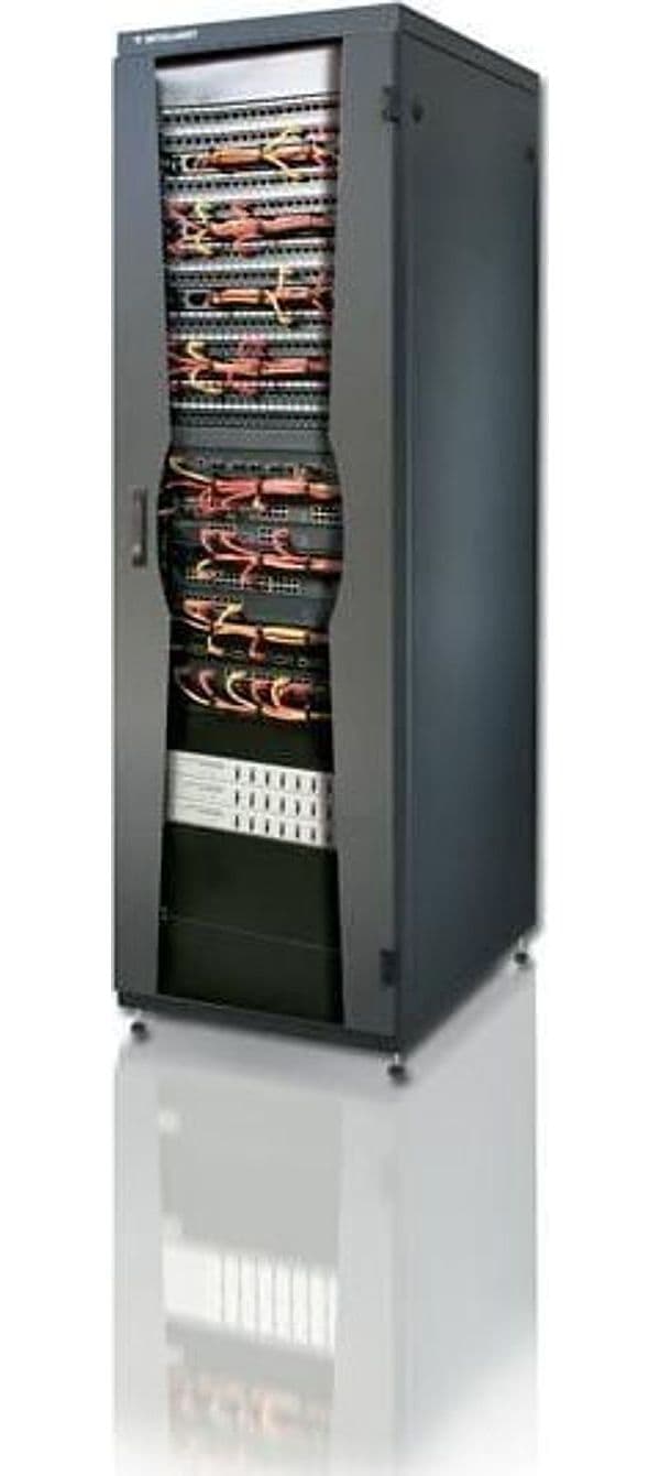 Armadio NetRack 19'' 800x800 33 Unit&agrave Nero da Assemblare - 4