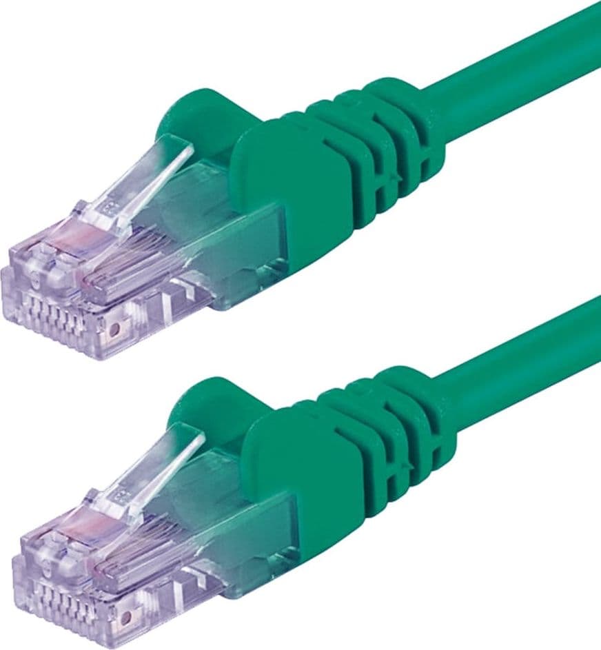 Cavo di rete Patch in Rame Cat. 6 Verde UTP 1,5 m - 2