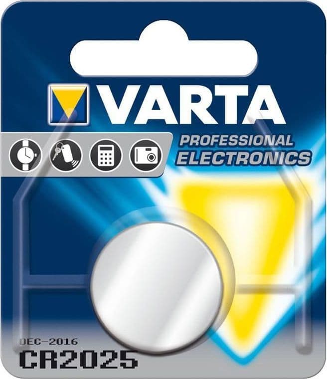 Batteria a bottone Litio CR2025 (blister 1 pz) - 2