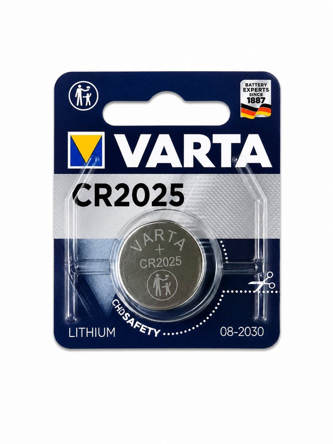 Batteria a bottone Litio CR2025 (blister 1 pz) - 3
