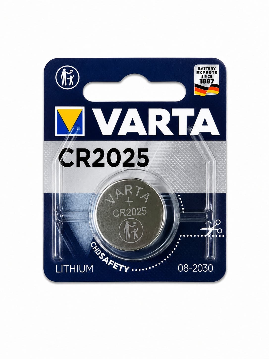 Batteria a bottone Litio CR2025 (blister 1 pz) - 9