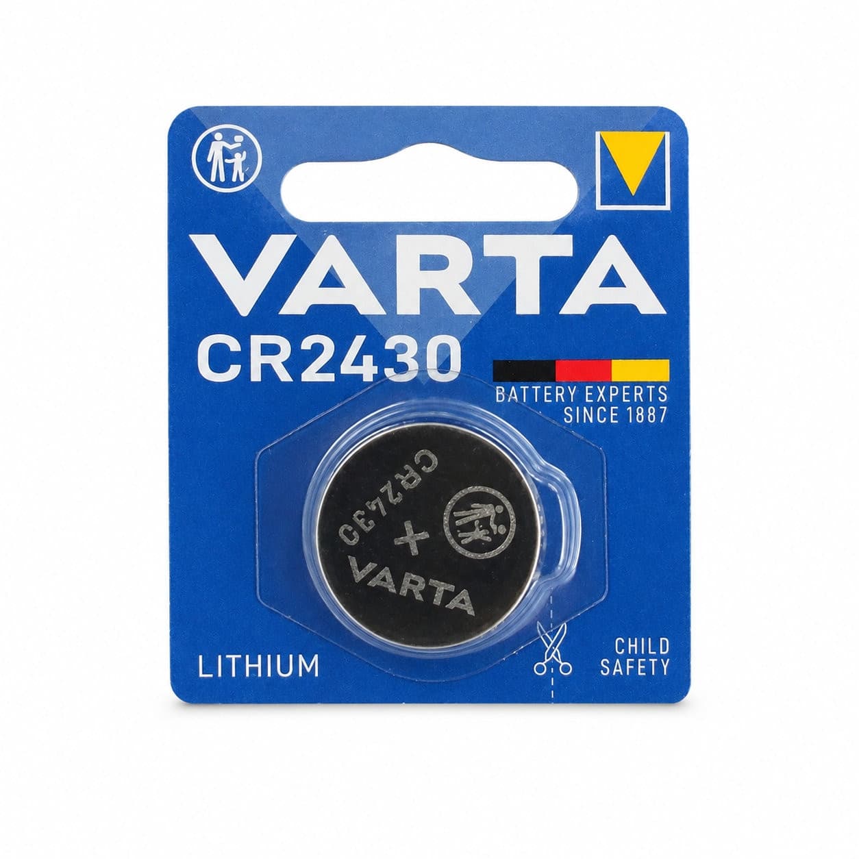 Batteria a bottone Litio CR2430 (blister 1 pz) - 8