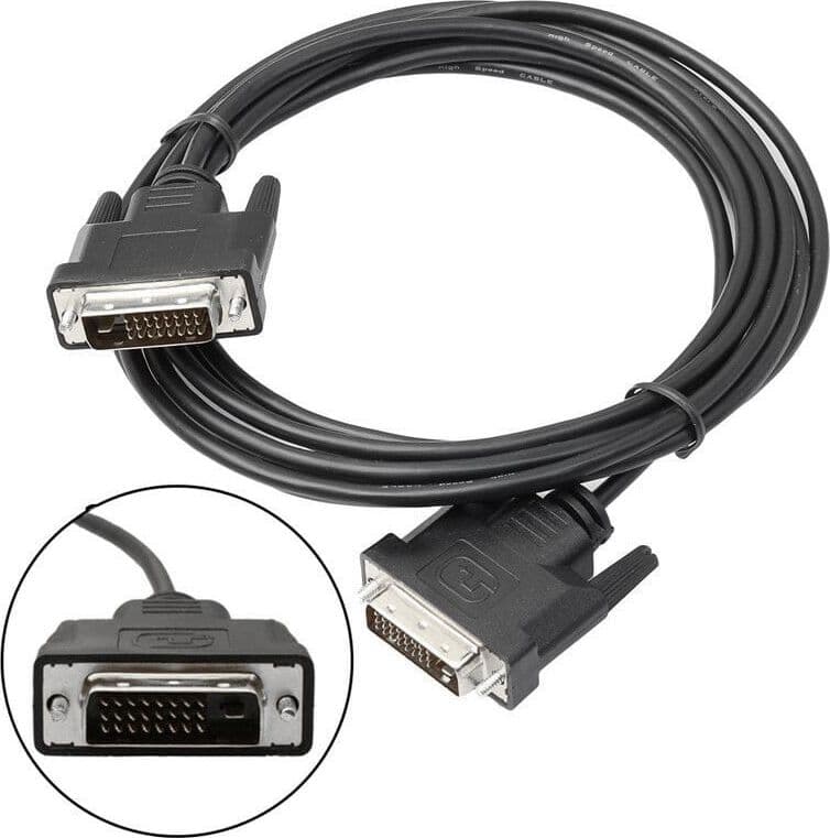 Cavo Monitor DVI Digitale M/M Dual Link 5 m (DVI-D) - 4