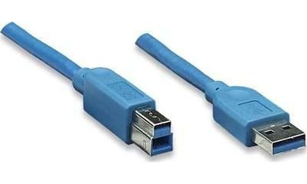 Cavo USB 3.2 Superspeed A maschio/B maschio 3 m blu - 23