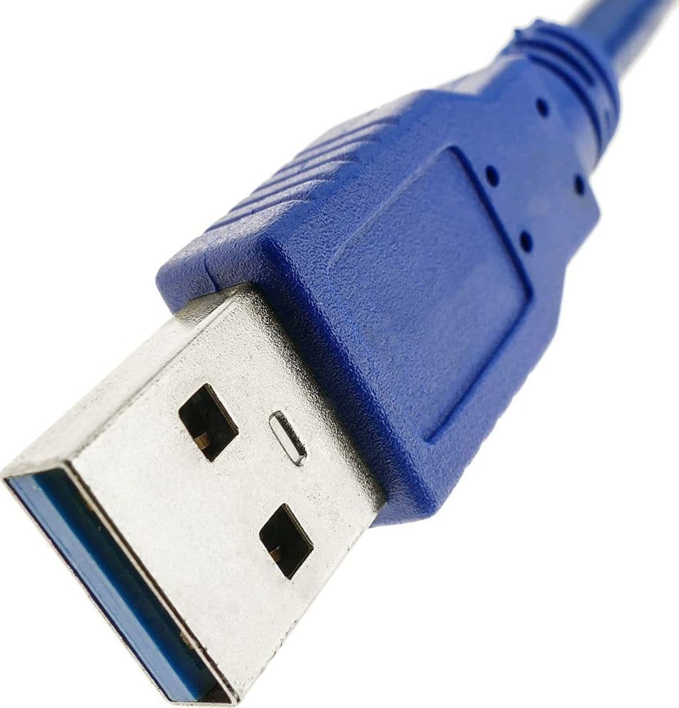 Cavo USB 3.2 Superspeed A maschio/B maschio 3 m blu - 10