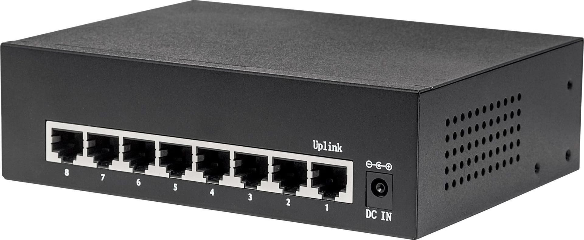 Switch Gigabit Ethernet 8 Porte PoE+ - 10