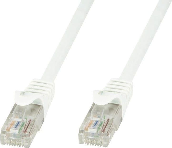 Cavo di Rete Patch in Rame Cat.6 Bianco UTP 5m - 14
